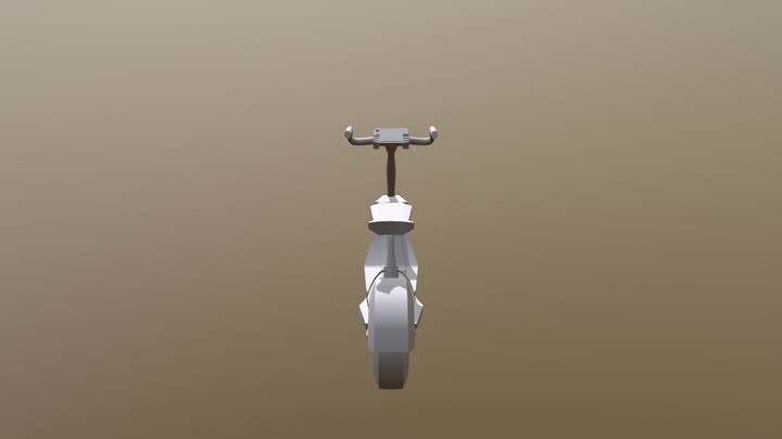 E- Scooter 3D Model