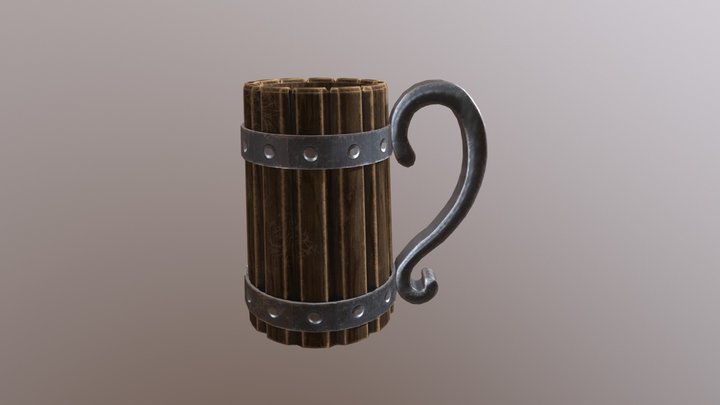 Jarro Cerveza 3D Model