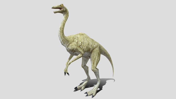 Jurassic Park DB/SC Gallimimus – Free 3D Model STL