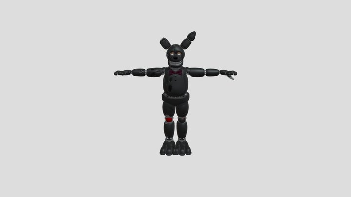 Movie Withered SpringBonnie Version 4 Optimized 3D Model