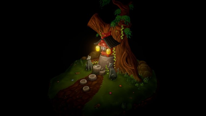Shrinefinal 3D Model