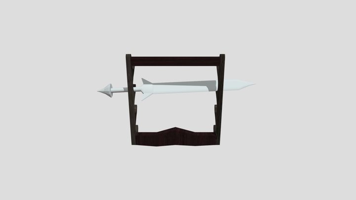 Sword Rack 3D Model