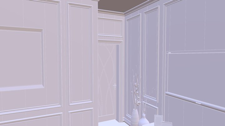 房型3 3D Model