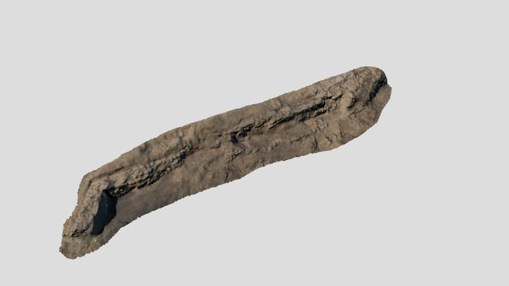 Muralla Nord jaciment Puig Ciutat 3D Model