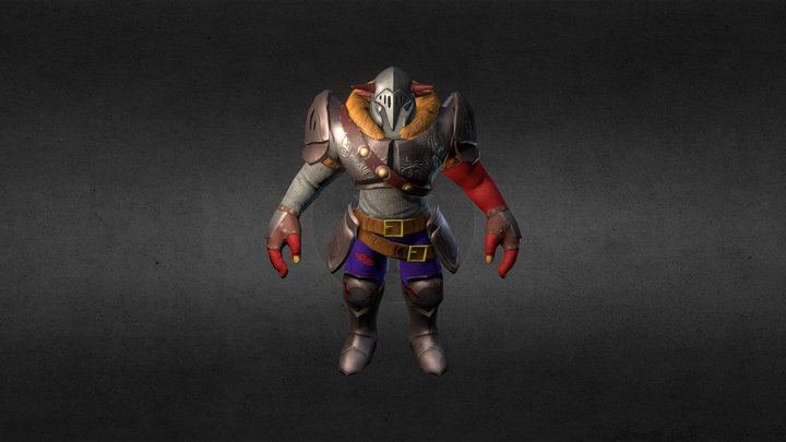 Iron Knight 3D Model
