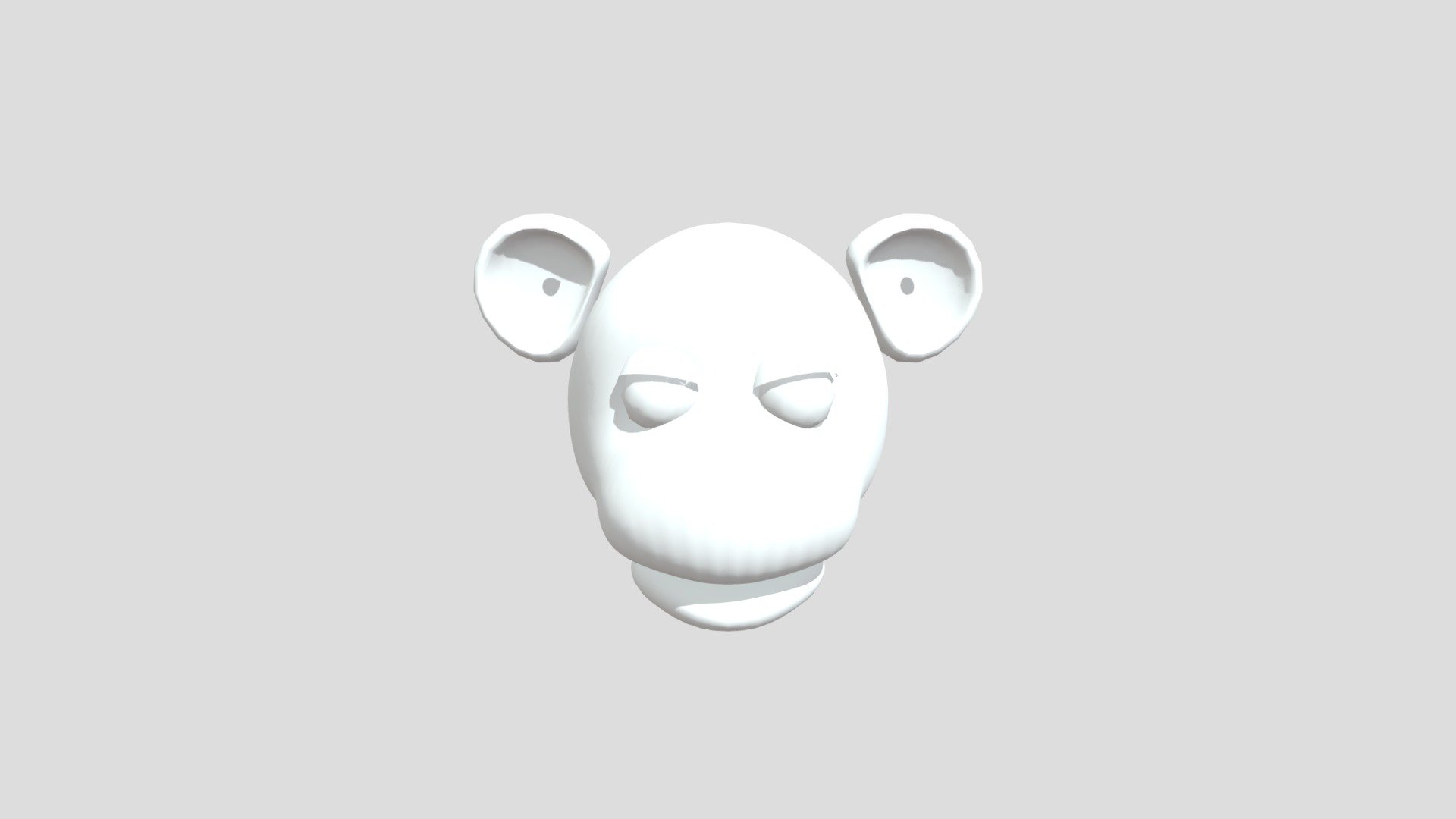 Sock Monkey Head Retopo - 3D model by mnm4629 [3938185] - Sketchfab