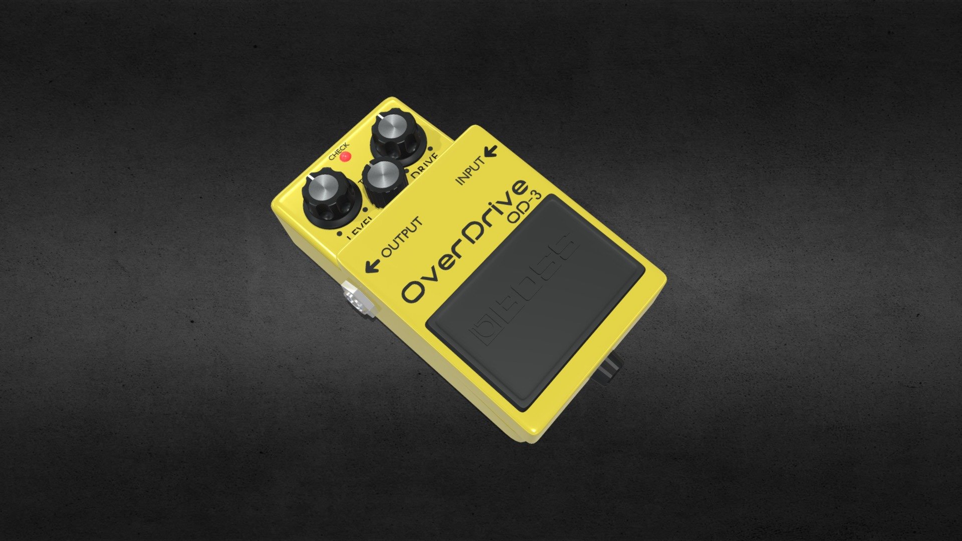 Boss OD-3 - Buy Royalty Free 3D model by Davide Specchi (@Davide 