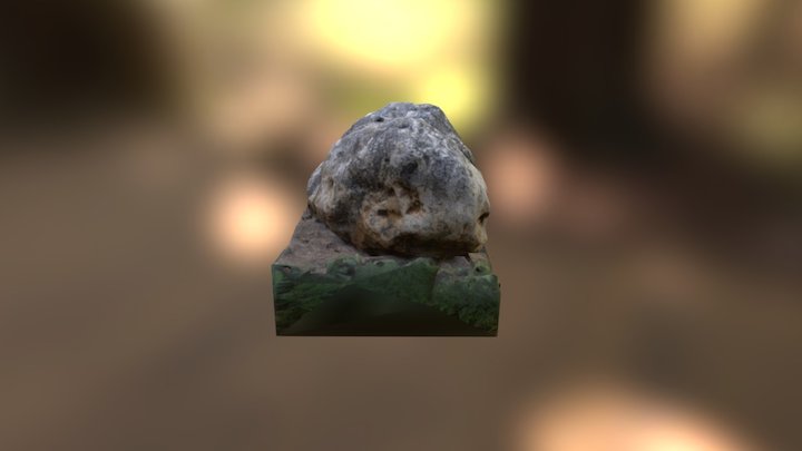 Stone 5k faces (3Dscan) 3D Model