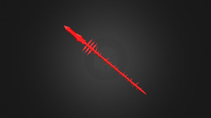 Cu Chulainn Alter's Gae Bolg 3D Model