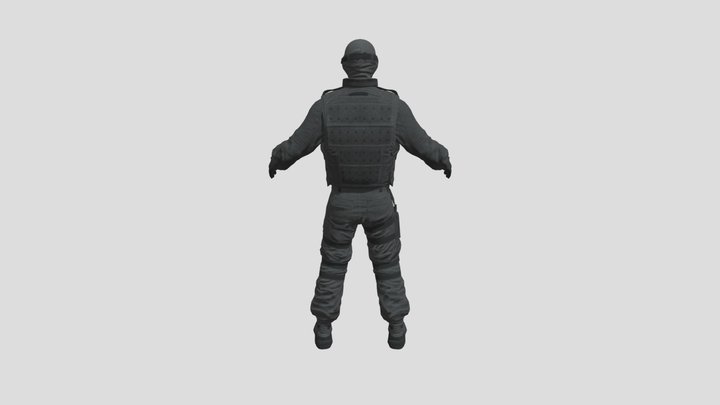 (R6) Recruit 3D Model