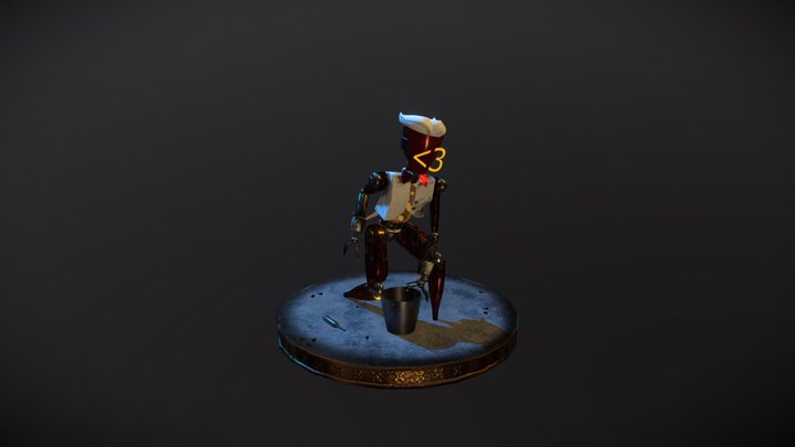ButlerBot3000 3D Model