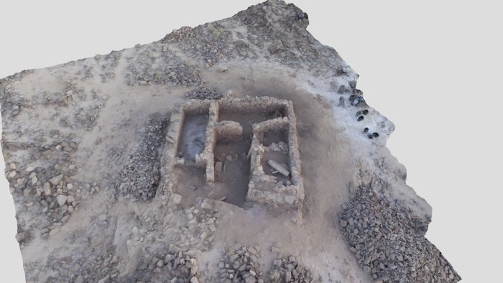 Area B, Khirbat al-Jariya, Jordan 3D Model