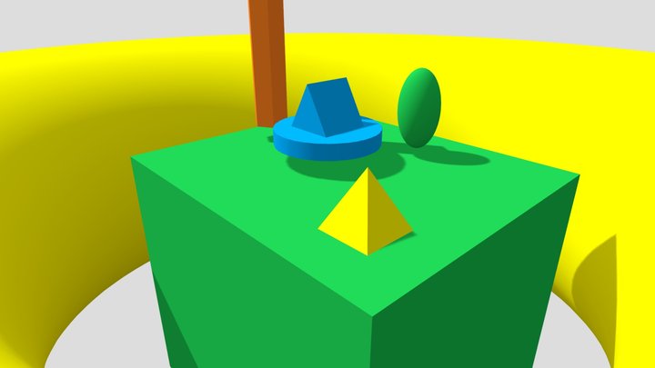 оттимизиранвая горад 3D Model