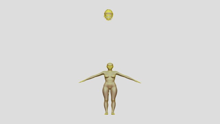 nacked-female 3D Model