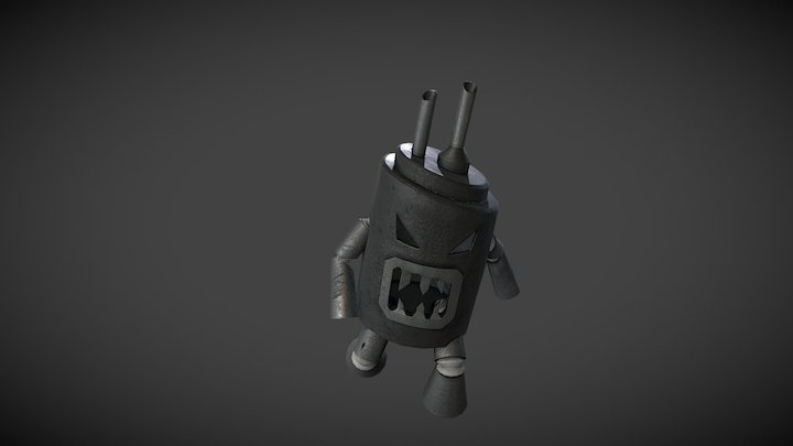 Furnace Enemy WIP 3D Model