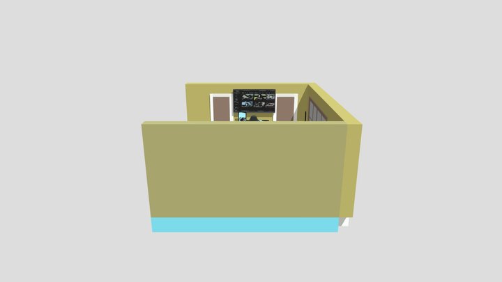Room diorama(Final Fit) 3D Model
