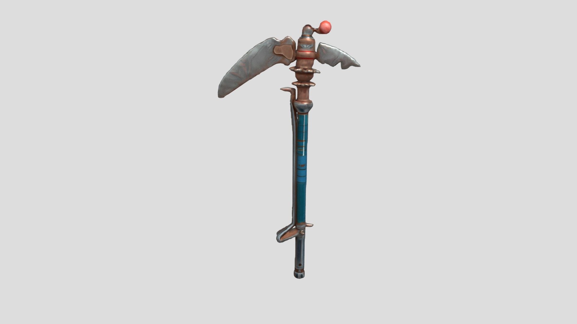 scrap Pickaxe - 3D model by dragonelrey [393f530] - Sketchfab