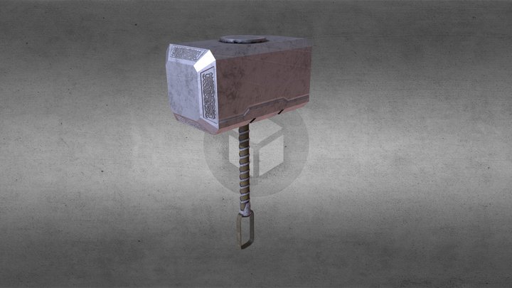 Mjolnir 3D Model
