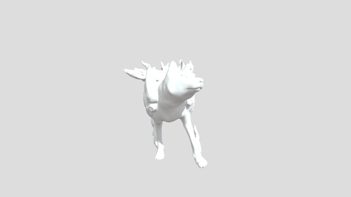 Okami Amaterasu 3D Model