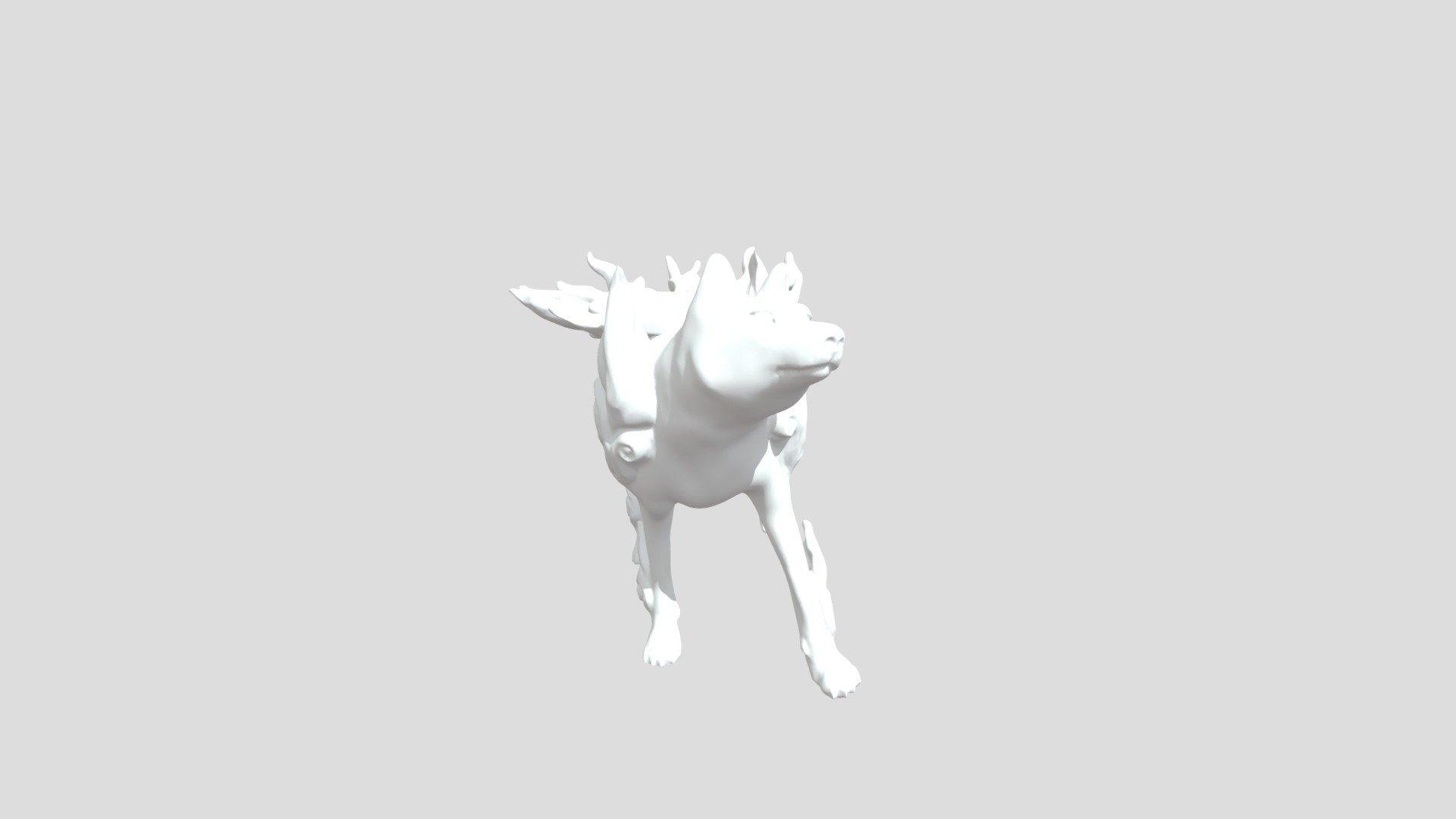 STL file Amaterasu (Okami) 🐺・Design to download and 3D print・Cults
