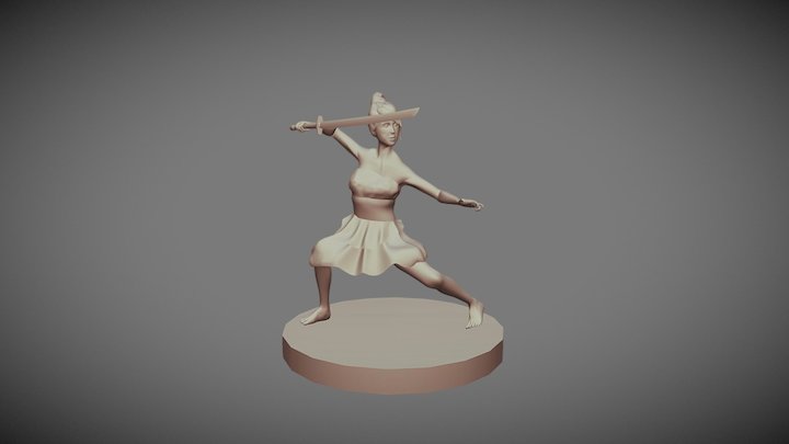 Character Position 2 3D Model
