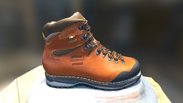 Mountain Boot 3D Model