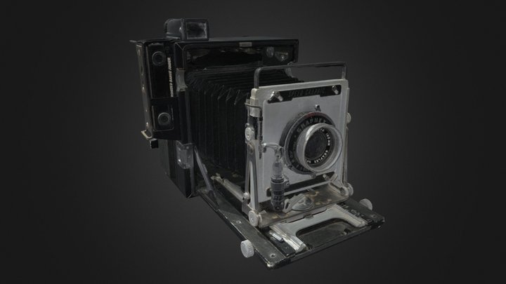 2005.006.09.03 - Graflex  4x5 3D Model