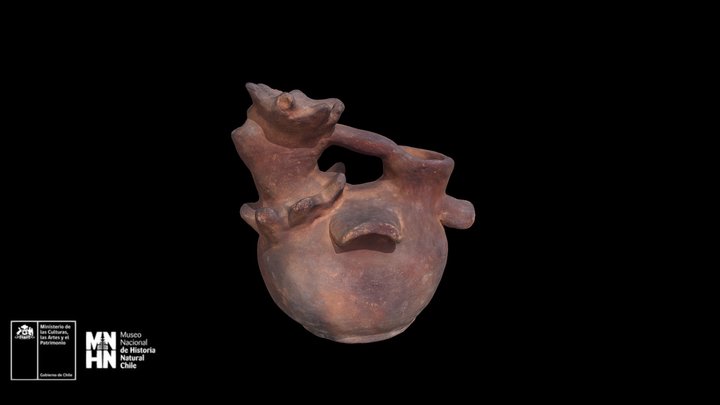 Vasija ornitomorfa – Gratis 3D-model STL