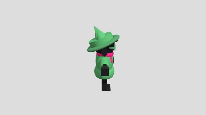 (Deltarune)Ralsei Chapter 1(3D model) – Free 3D Model STL