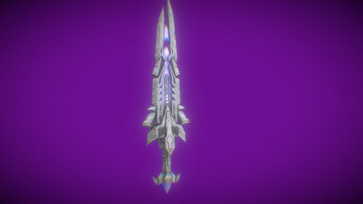 Megatron Sword 3D Model