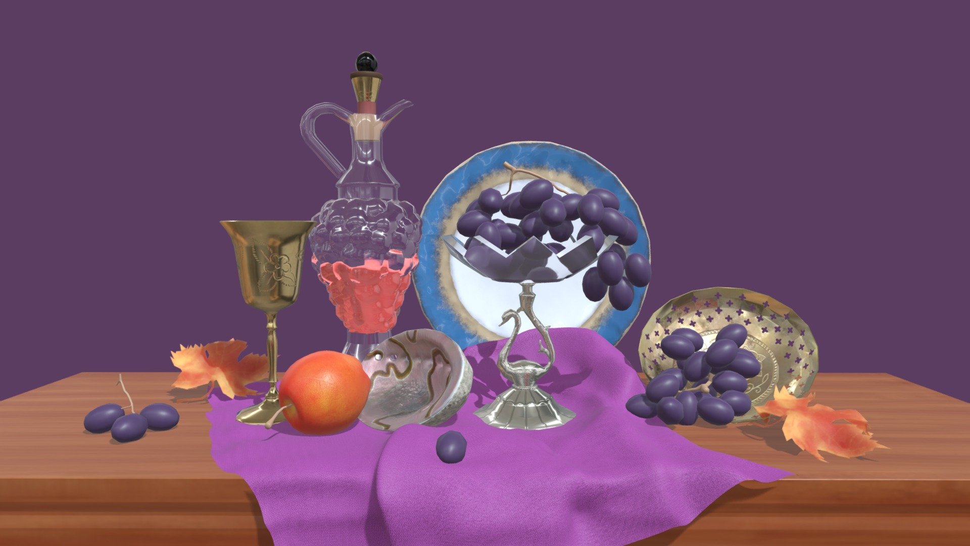 Opulence - 3D model by Anette Rana (@pertrosfoliea) [3943814] - Sketchfab