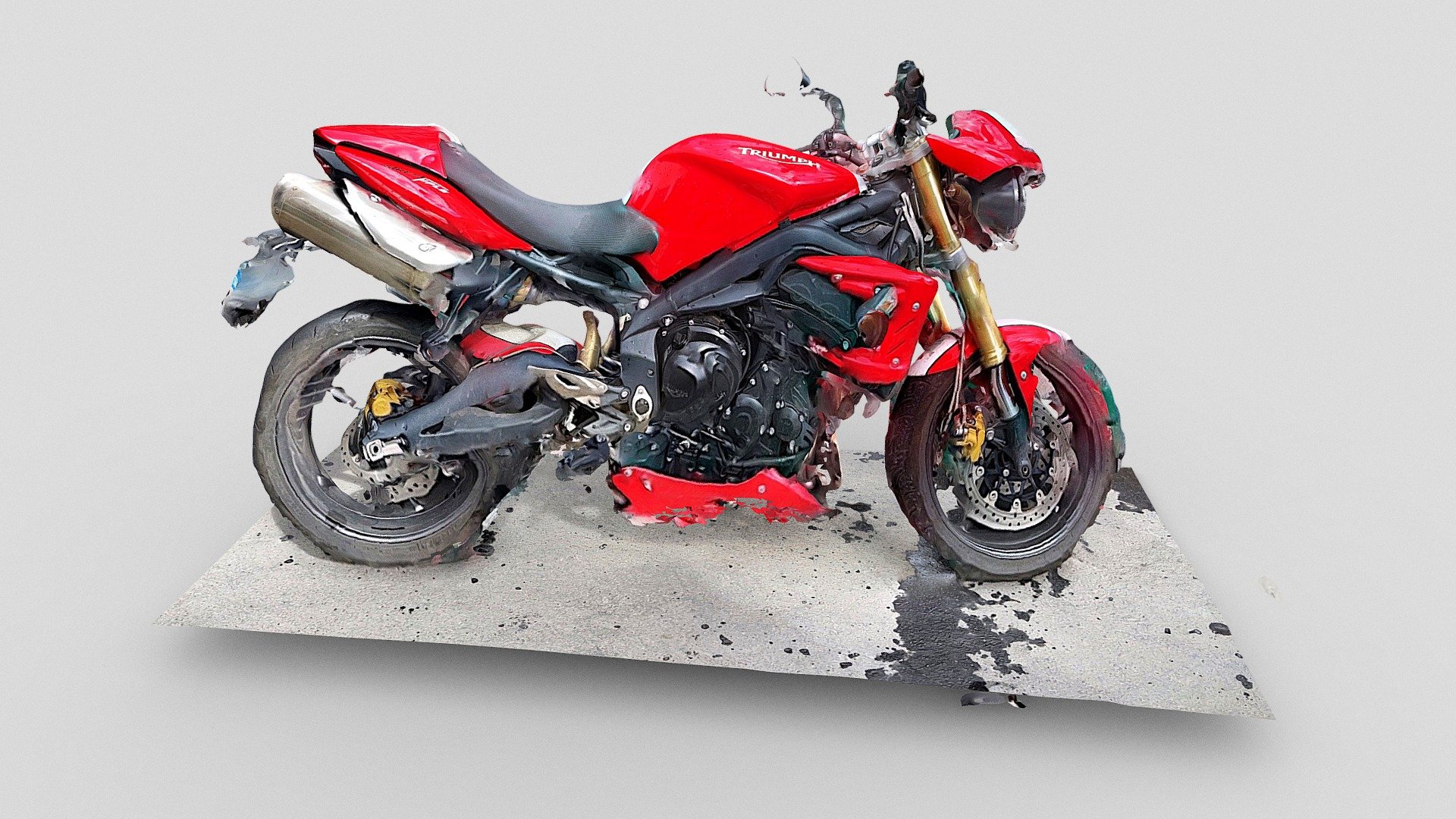 Day 148: Triumph Street Triple - 1scanaday