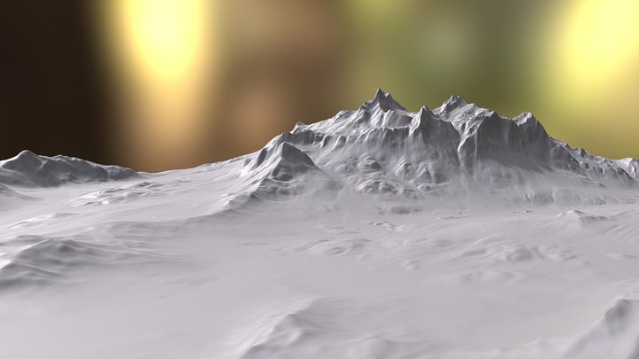 rocky mountains 3D Model
