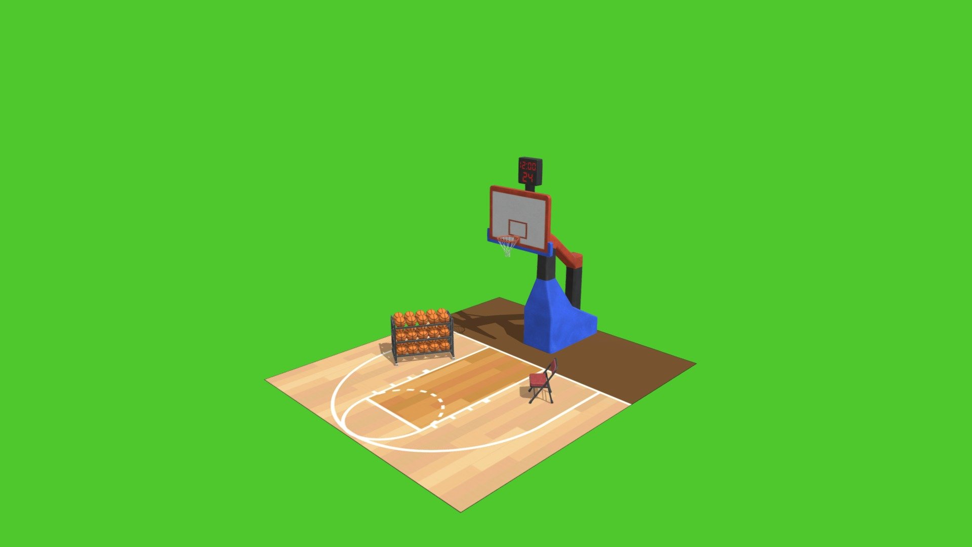 спортзал - Download Free 3D model by helgmaz [3946bc5] - Sketchfab