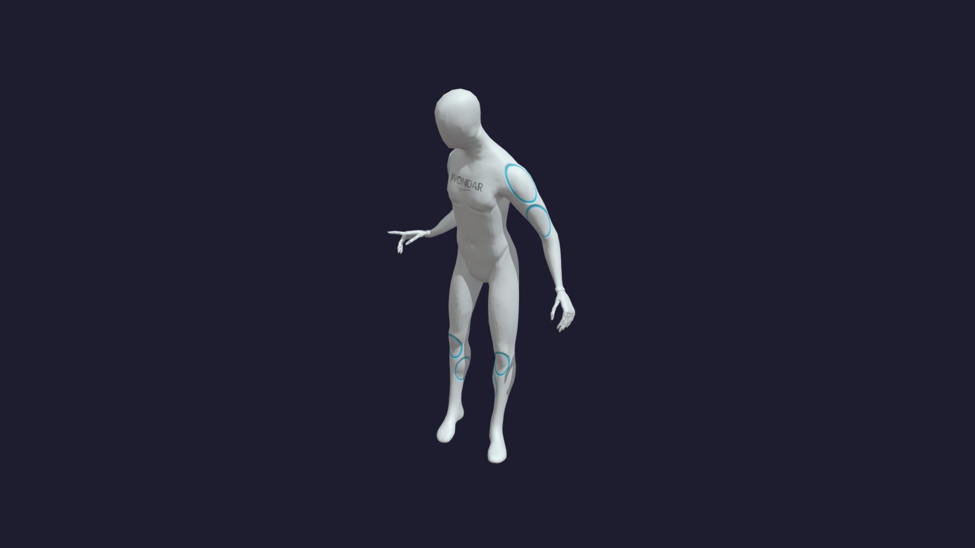 Waiter clears the table — Sketchfab embed 3D viewer