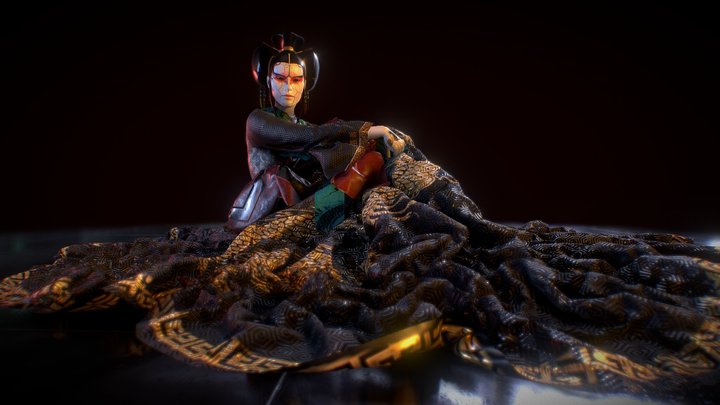 CYBERGEISHA 3D Model