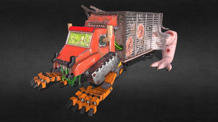 Freighter of FEAR 3D Model