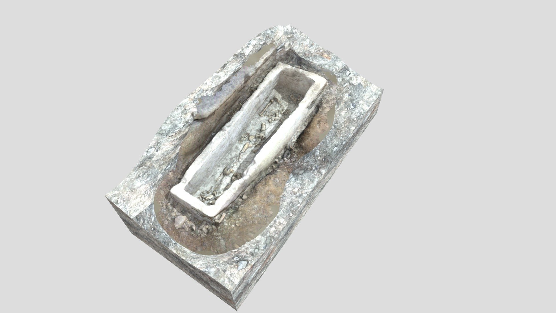 Sépulture 18 - Musée archéologie Saint-Laurent
