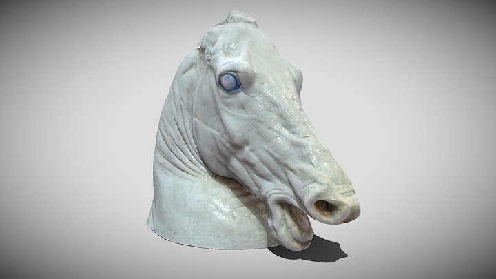 Caballo de Selene (LowPoly) - Ismael Díaz 3D Model