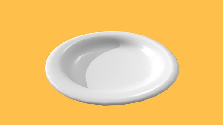 Plate 3D Model