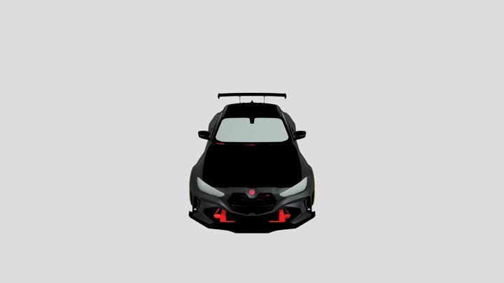 Bmw-m4-g82-remastered v2 3D Model