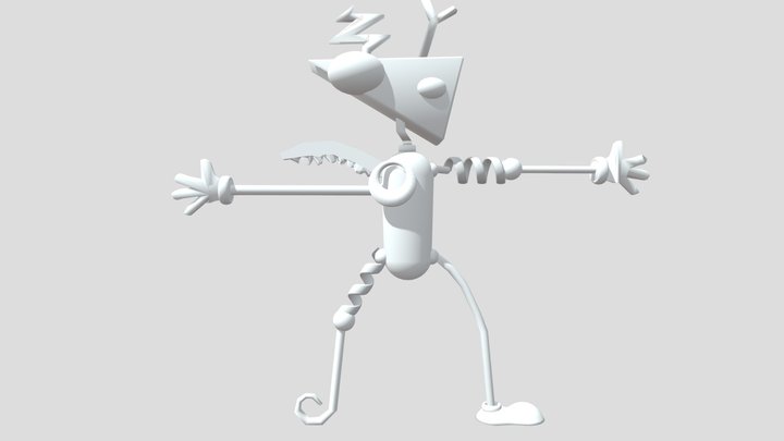 KAUFMO - THE AMAZING DIGITAL CIRCUS, 3D MODEL STL
