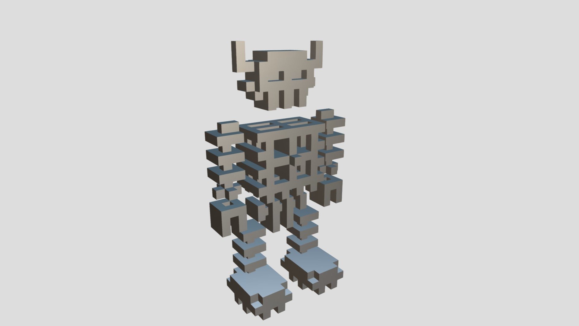 Voxel Monster Robot - Download Free 3D Model By Trockk (@Timrockk ...