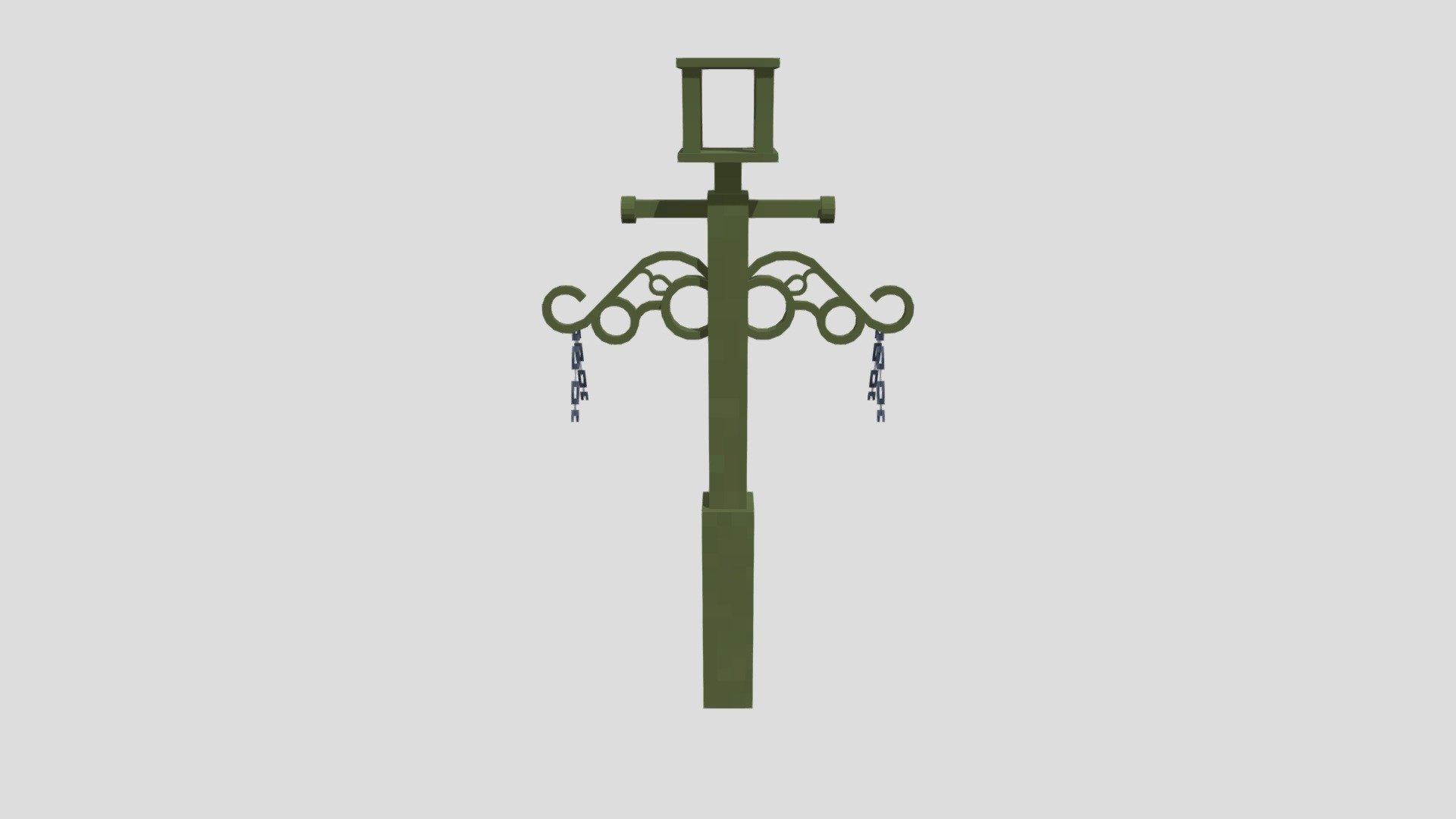 Mainstreet Lamp (Mixes with blocks)