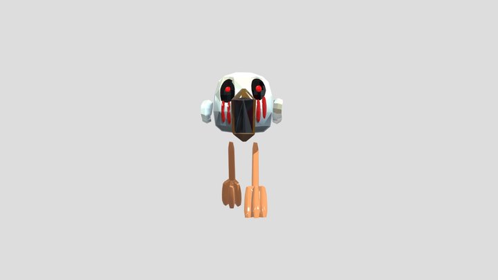Blood Chicken Creepypasta 3D Model