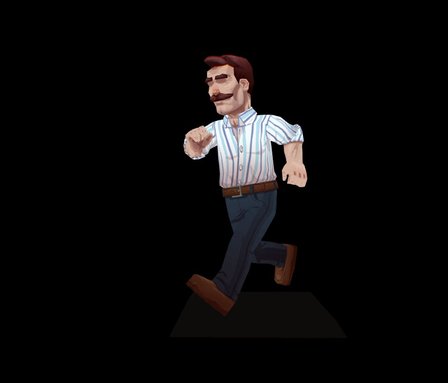 90s Dad 3D Model