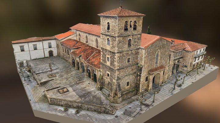Iglesia San Nicolas de Bari 3D Model
