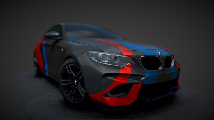 BMW M2 3D Model