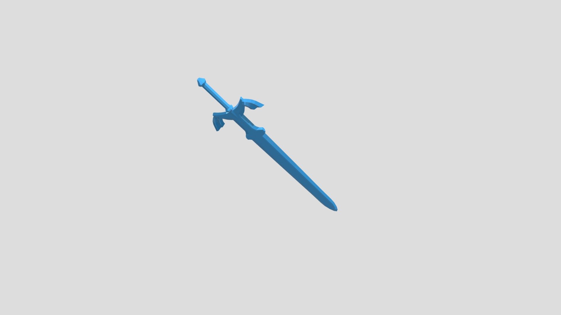 Legend Of Zelda Master Sword 3d Model By Meganstanley744 [395098d] Sketchfab