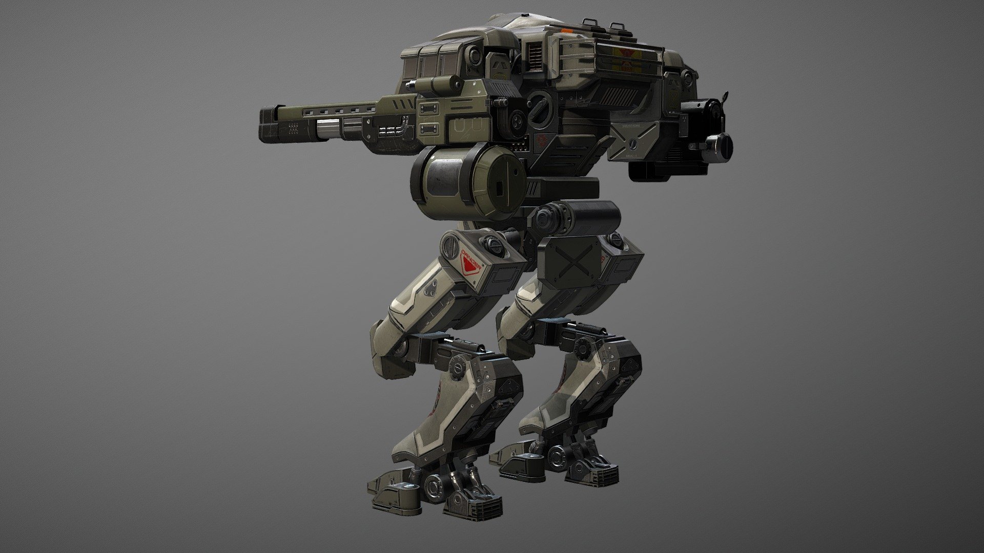 F2 Mech - 3D model by Vlaad [395260c] - Sketchfab